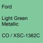 Preview: Ford, Light Green Metallic, CO / XSC-1362C.